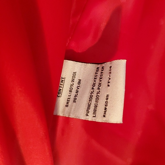 Red Wool Peacoat - Picture 7 of 7